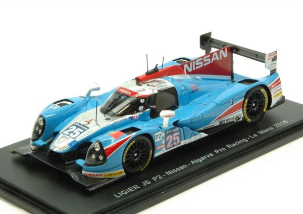 Modellino auto scala 1:43 Spark Model  LIGIER JS P2 N.25 17th LM  M.MUNEMANN-C.HOY-A.PIZZITOLA diecast modellismo statico