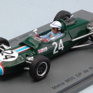 Modellino auto formula 1 f1 scala 1:43 Spark Model MATRA MS5 J.SURTEES N.24 GRAND PRIX DE REIMS F2 modellismo