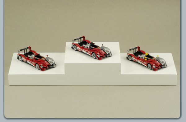 Modellino auto scala 1:87 Spark Model PODIUM AUDI LE MANS diecast modellismo