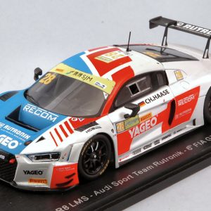 Modellino auto scala 1:43 Spark Model  AUDI R8 LMS N.28 FIA GT WORLD CUP MACAU  C.HAASE diecast modellismo