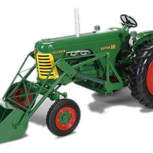 Modellino trattore mezzi agricoli SpecCast  TRATTORE OLIVER 88 WFRONT LOADER 1:16 modellismo