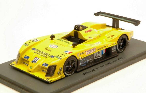 Modellino auto scala 1:43 Spark Model  WR LM N.25 DNF LE MANS  DAOUDI-DE FOURNOUX-BRIERE diecast modellismo statico