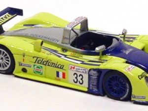 Modellino auto scala 1:43 Spark Model  REYNARD 2 KQ VOLKSWAGEN N.33 LM 00 diecast modellismo statico