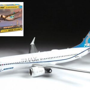 Modellino modellismo kit di montaggio aerei Zvezda BOEING 737 8 MAX KIT 1:144