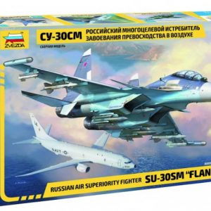 Modellino aerei kit di montaggio Zvezda SUKHOI SU-30 SM KIT 1:72 modellismo