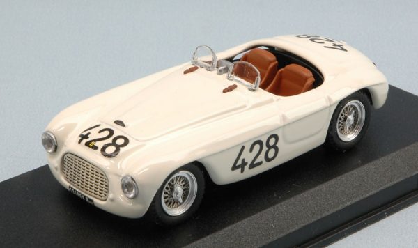 Modellino auto scala 1:43 Art Model  FERRARI 166 MM N.428 9th T.FLORIO  MUSSO-GABOARDI diecast modellismo