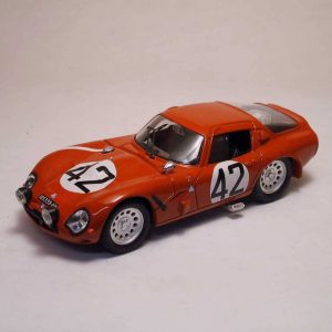 Modellino auto scala 1:43 Best Model  ALFA ROMEO TZ 2 N.42 44th LM   diecast modellismo