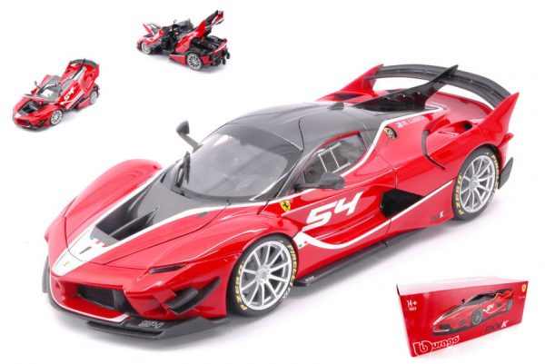 Modellino auto scala 1:18 Burago FERRARI FXXK EVOLUZIONE modellismo diecast