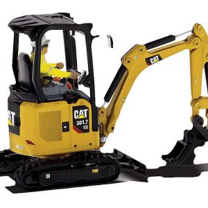 Modellino Diecast Master CAT 301.7 CR HYDRAULIC EXCAVATOR scala 1:50 escavatore