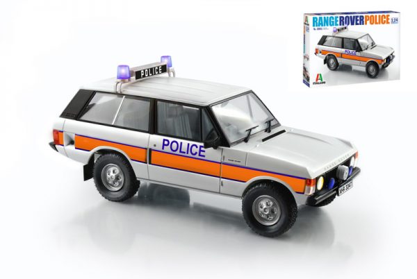 Modellino auto kit di montaggio Italeri  POLICE RANGE ROVER MODEL KIT 1:24
