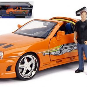 Modellino auto film movie Jada Toys 1:24 BRIAN TOYOTA SUPRA  FAST & FURIOUS
