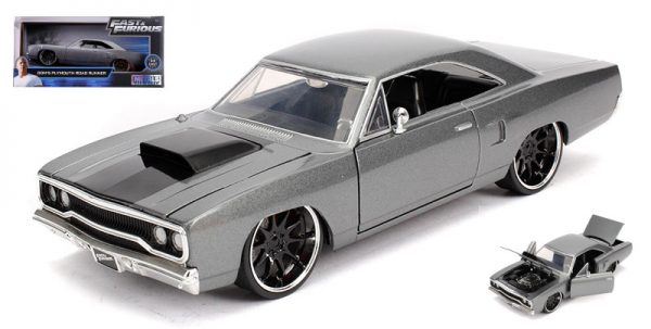 Modellino auto film movie 1:24 DOM'S PLYMOUTH ROAD RUNNER FAST & FURIOUS