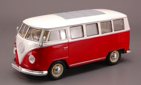 Modellino auto scala 1:24 Welly  VW T1 BUS   1:24 modellismo diecast