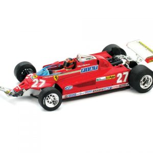 Modellino auto formula 1 F1 scala 1:43 Brumm FERRARI 126 CK VILLENEUVE gp canada