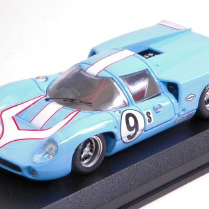 Modellino auto scala 1:43 Best Model LOLA T 70 COUPE N. 9 DNF diecast modellismo