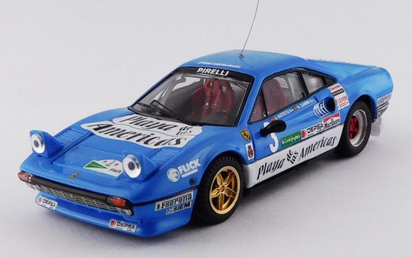 Modellino auto rally scala 1:43 Best Model FERRARI 308 GTB diecast rallye modellismo