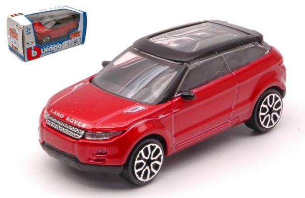 Modellino auto scala 1:43 Burago LAND ROVER LRX suv modellismo statico diecast