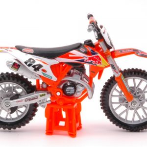 Modellino moto scala 1:18 Burago KTM SX 450 BULL N.84 JEFFREY HERLINGS bike