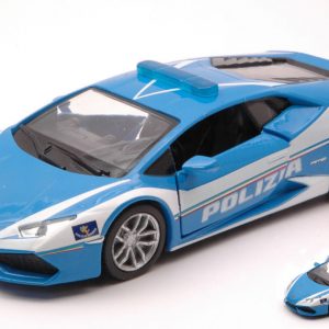 Modellino auto scala 1:24 LAMBORGHINI HURACAN LP610-4 POLIZIA diecast