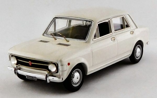 Modellino auto scala 1:43 Rio FIAT 128 diecast modellismo statico epoca bianco