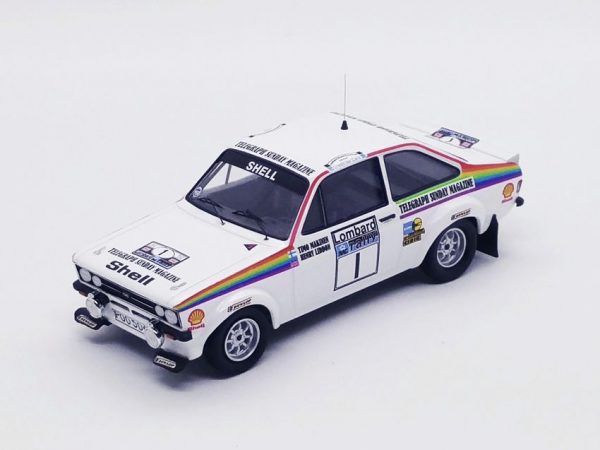 Modellino auto rally scala 1:43 Trofeu FORD ESCORT MK2 N.1 RAC RALLYE diecast