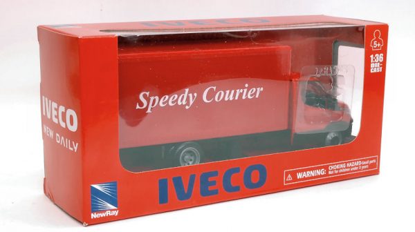 Modellino camion truck lorry diecast modellismo IVECO DAILY CENTINATO 1:36