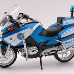 Modellino moto BMW R 1200 RT POLIZIA 1:12 motorbike bike police polizei