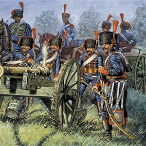 Modellino soldati soldatini  Italeri  FRENCH LINEGUARD ARTILLERY KIT 1:72
