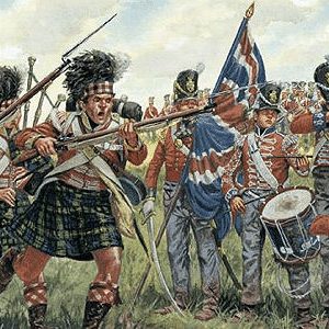 Modellino model kit di montaggio  Italeri  BRITISH & SCOTS INFANTRY KIT 1:72