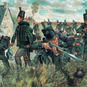 Modellino model kit di montaggio  Italeri  WATERLOO 200 YEARS BRITISH 95TH REG. JACKET KIT 1:72