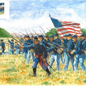Modellino model kit di montaggio  Italeri  UNION INFANTRY