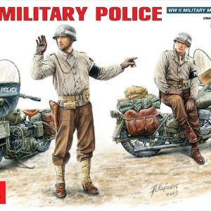 Modellino model kit di montaggio  Miniart  U.S. MILITARY POLICE KIT 1:35