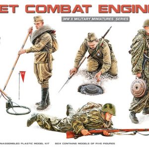 Modellino model kit di montaggio  Miniart  SOVIET COMBAT ENGINEERS KIT 1:35