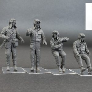 Modellino model kit di montaggio  Miniart  SOVIET TANK CREW -70s KIT 1:35