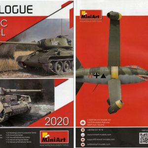 Modellino tank aerei rivista book booklet CATALOGO MINIART 2019 PAG.83 diecast