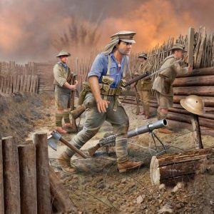 Modellino model kit di montaggio  Revell  ANZAC INFANTRY 1915 KIT 1:35