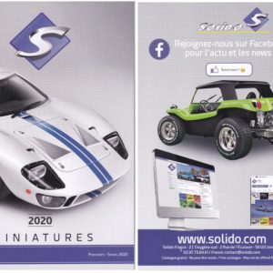 Modellino auto rivista book booklet modellismo CATALOGO SOLIDO 2020 PAG.48 diecast