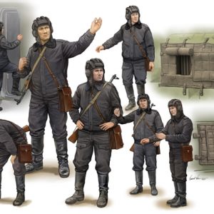 Modellino model kit di montaggio Trumpeter SOVIET SOLDIER SOLDATI SOVIETICI 1:35