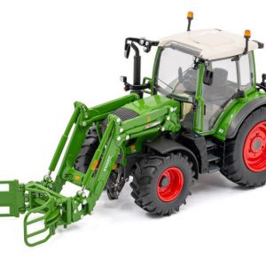 Modellino trattore mezzi agricoli USK FENDT 313 VARIO FL BALE GRAPPLE 1:32 diecast