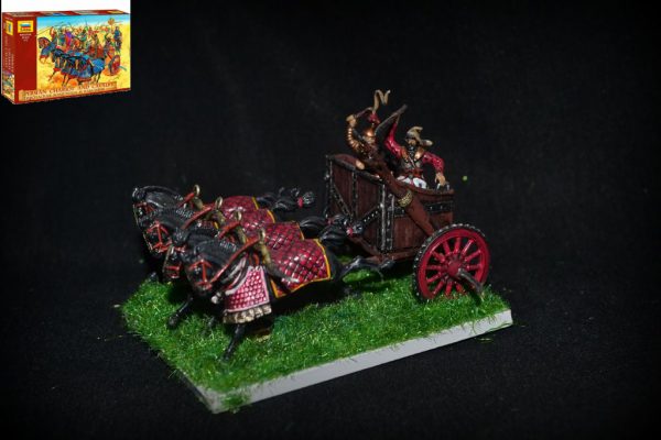 Modellino model kit di montaggio  Zvezda  PERSIAN CHARIOT AND CAVALRY KIT 1:72