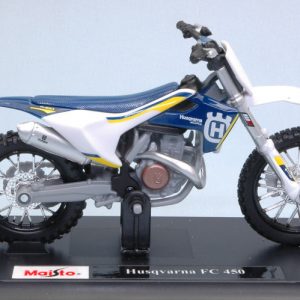Modellino moto Maisto HUSQVARNA FC 450 scala 1:18 diecast modellismo motor bike