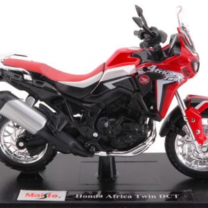 Modellino moto Maisto HONDA AFRICA TWIN scala 1:18 diecast modellismo motor bike
