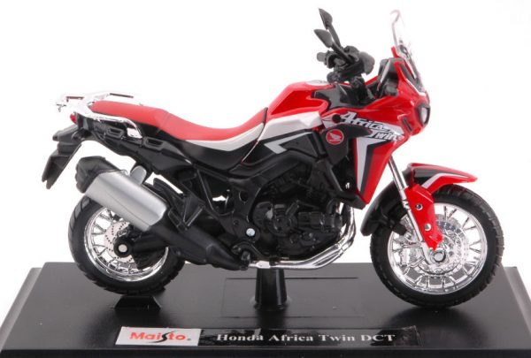 Modellino moto Maisto HONDA AFRICA TWIN scala 1:18 diecast modellismo motor bike