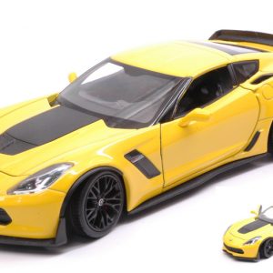 Modellino auto scala 1:24 CHEVROLET CORVETTE Z06 diecast modellismo statico