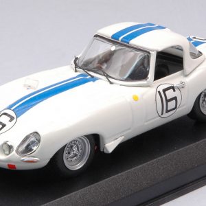 Modellino auto scala 1:43 Best Model JAGUAR E TYPE SPYDER N.16 LM diecast modellismo