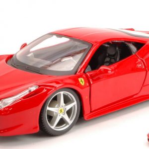 Modellino auto scala 1:24 Burago FERRARI 458 ITALIA diecast modellismo statico