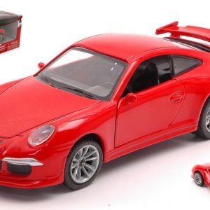 Modellino auto scala 1:32 New Ray PORSCHE 911 GT3 991 diecast modellismo statico