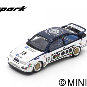 Modellino auto scala 1:43 Spark FORD SIERRA RS500 COSWORTH N.18 macau diecast