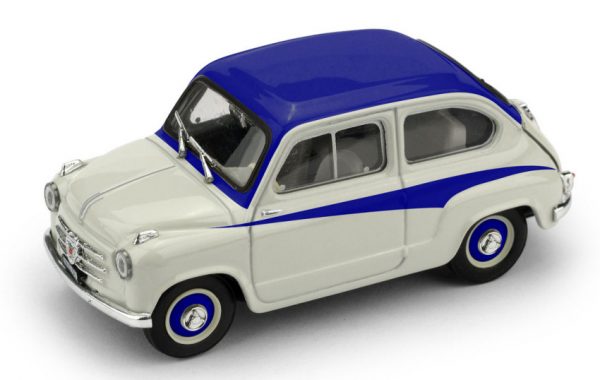 Modellino auto scala 1:43 Brumm FIAT 600 ABARTH 750 diecast modellismo statico