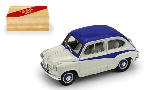 Modellino auto scala 1:43 Brumm FIAT 600 ABARTH 750 diecast modellismo epoca